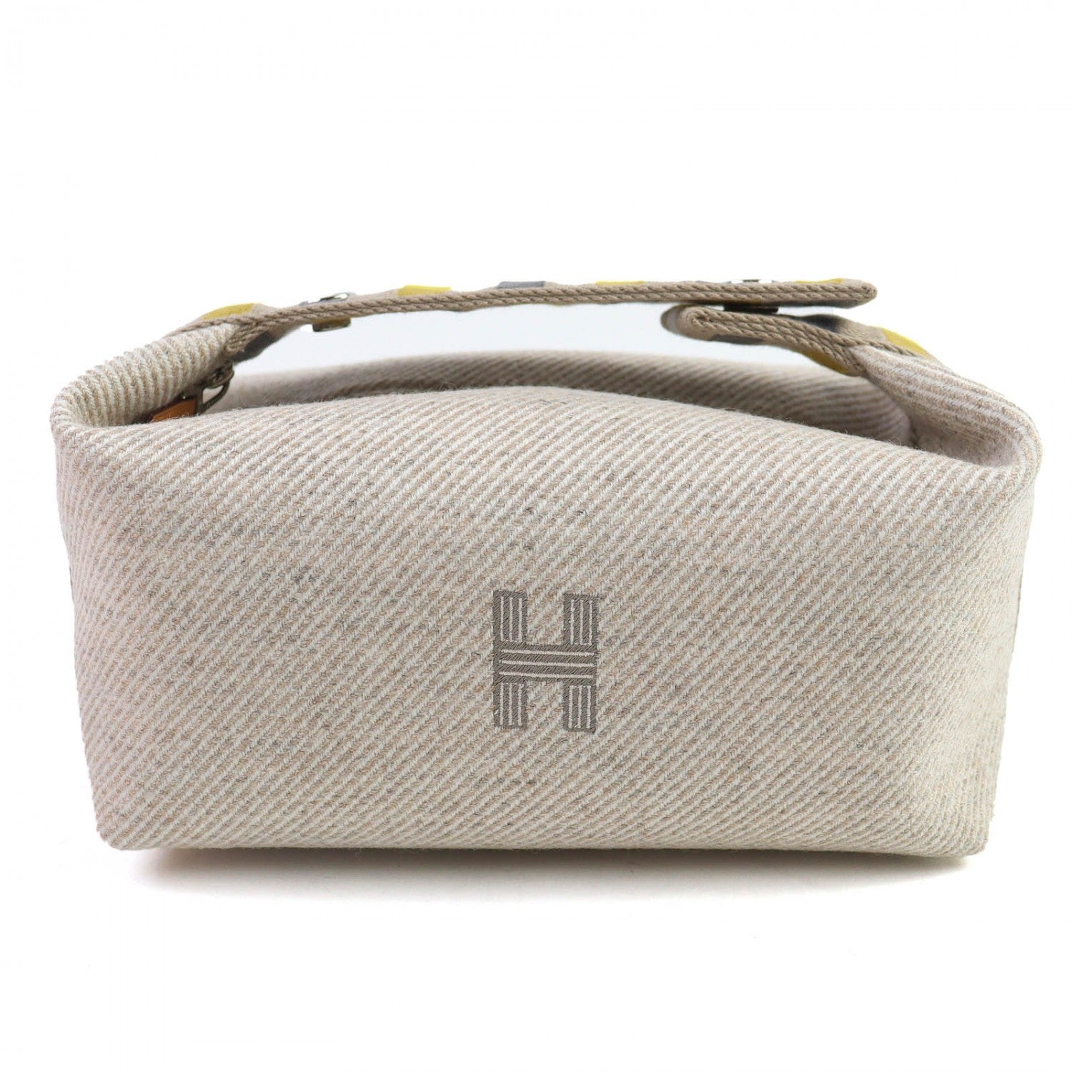 Pouch Wool A Pm Oc Handbag Black Travel Bag