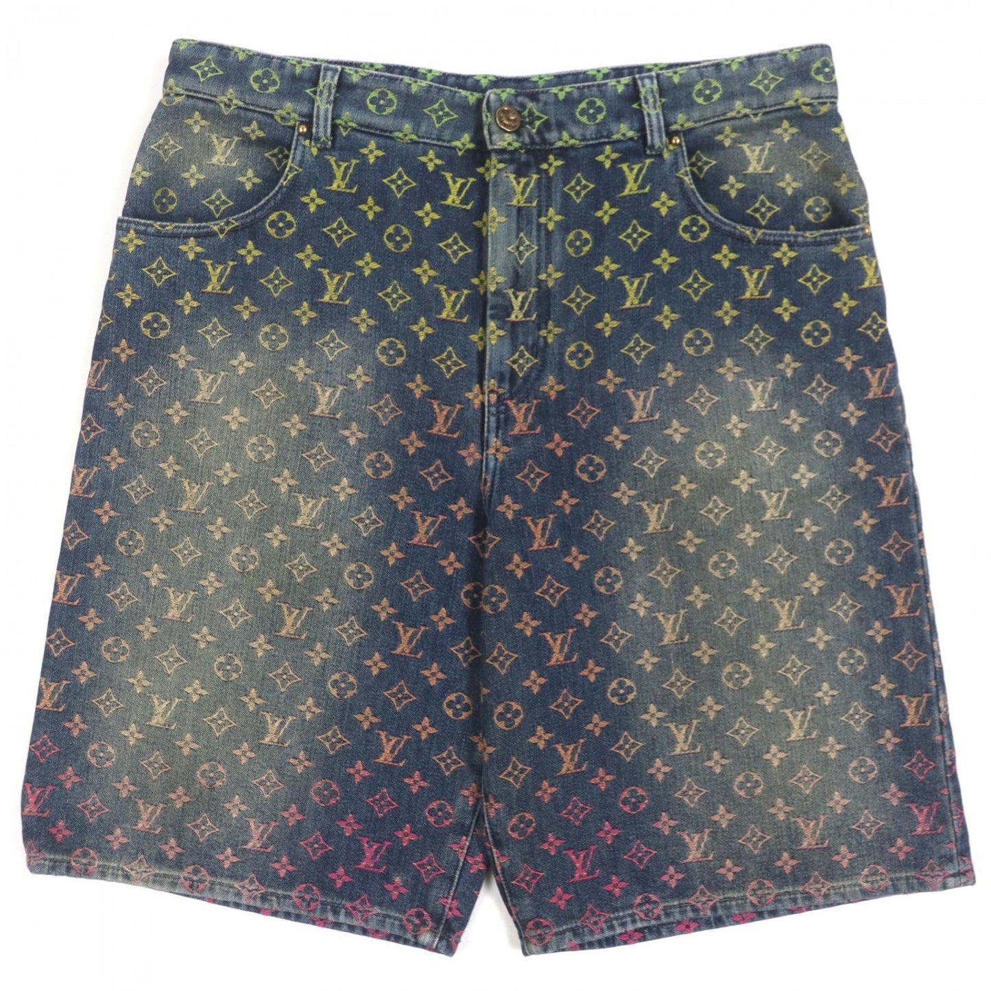 Louis Vuitton Indigo Multi 36 Cotton Apparel