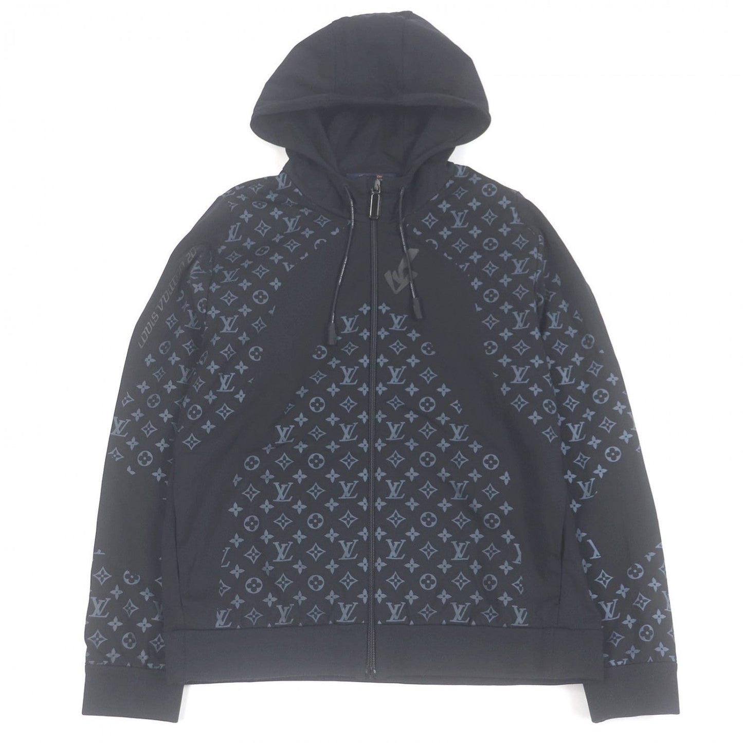 Louis Vuitton Hoodie L Nylon Black Apparel