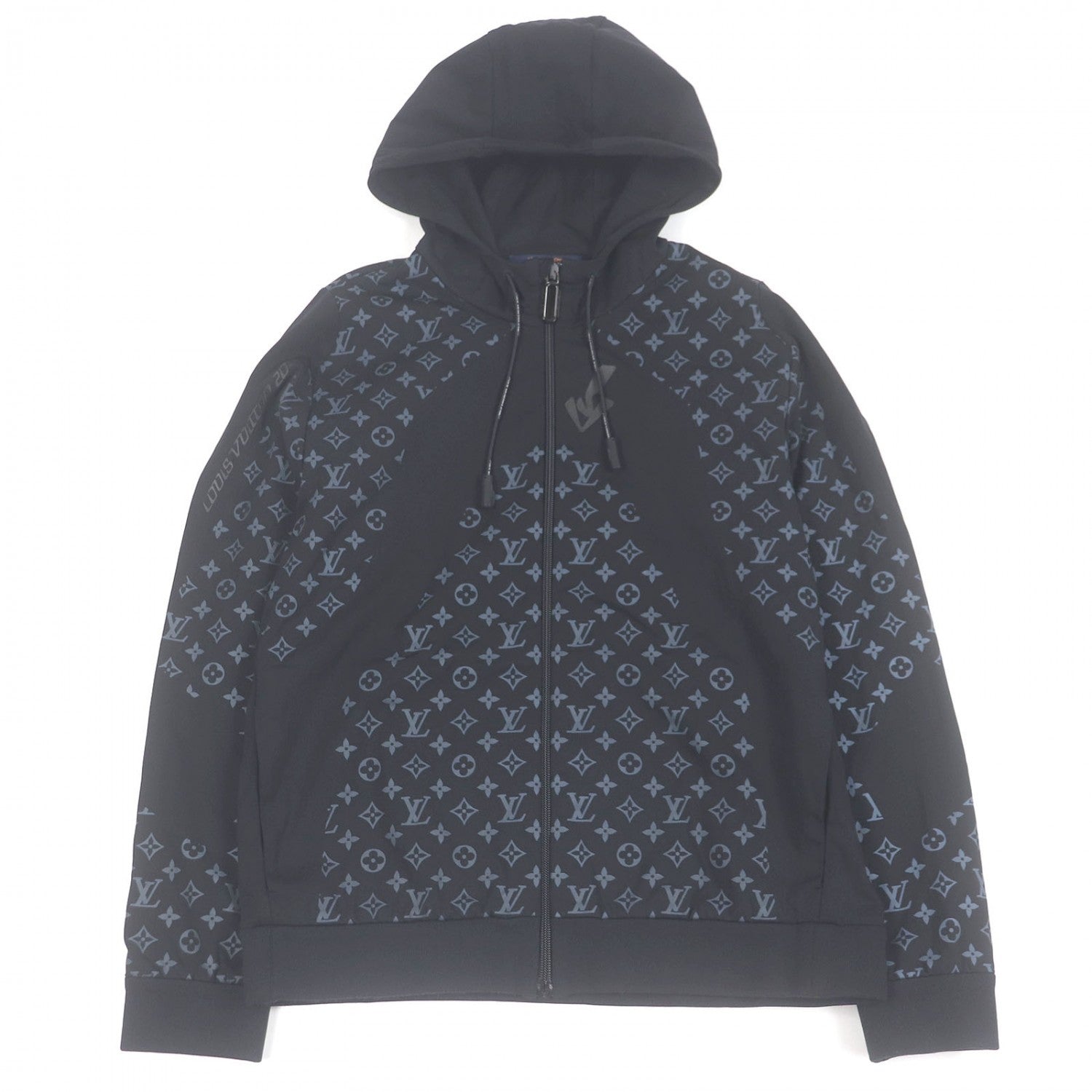 Louis Vuitton Hoodie L Nylon Black Apparel