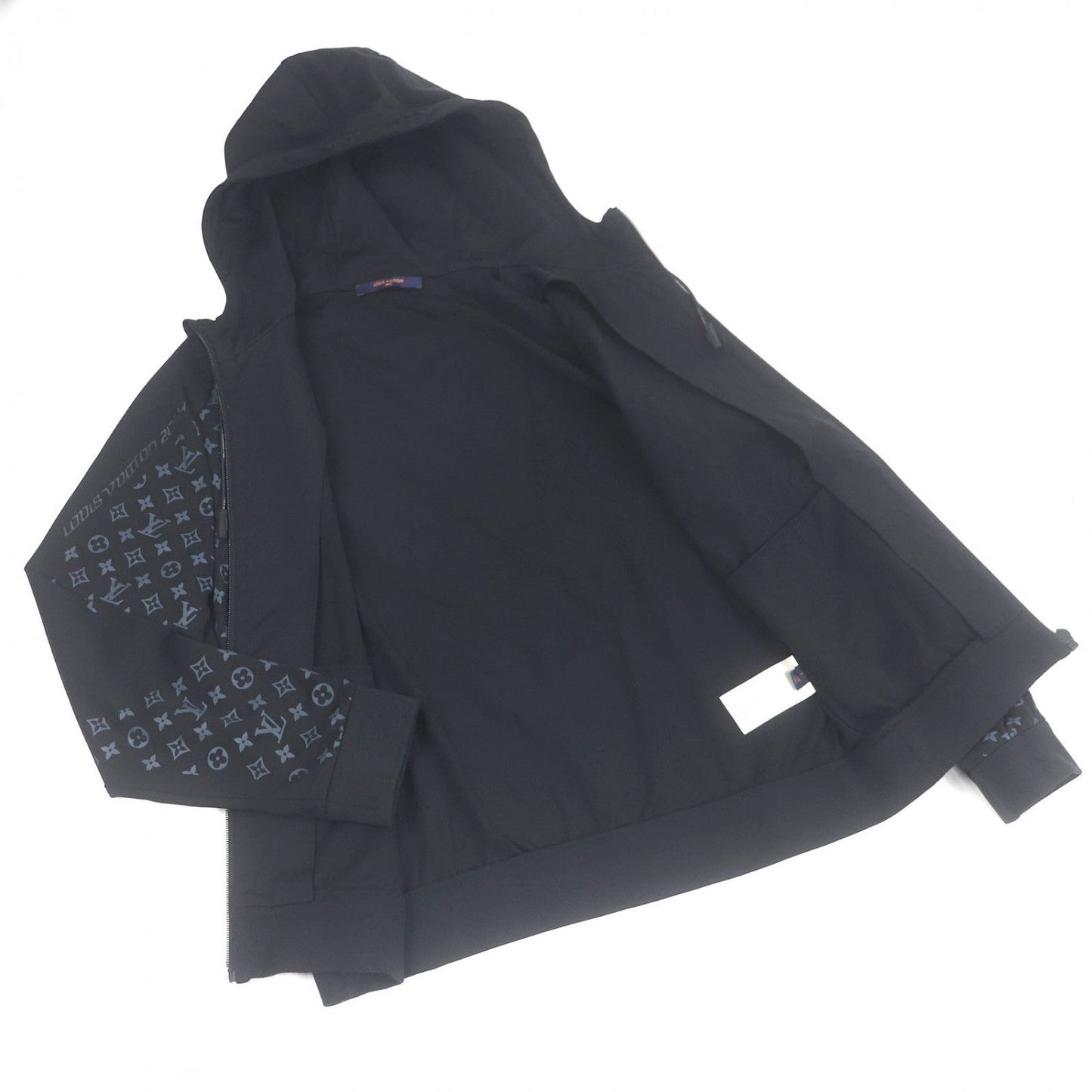 Louis Vuitton Hoodie L Nylon Black Apparel