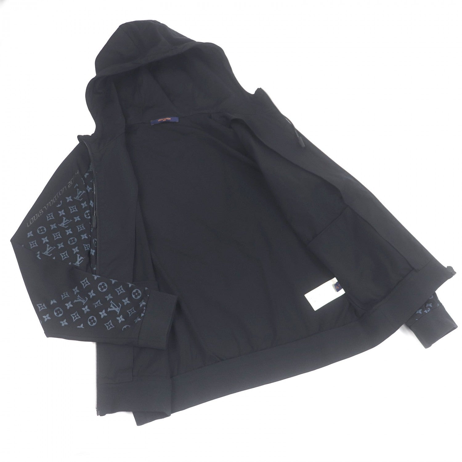 Louis Vuitton Hoodie L Nylon Black Apparel