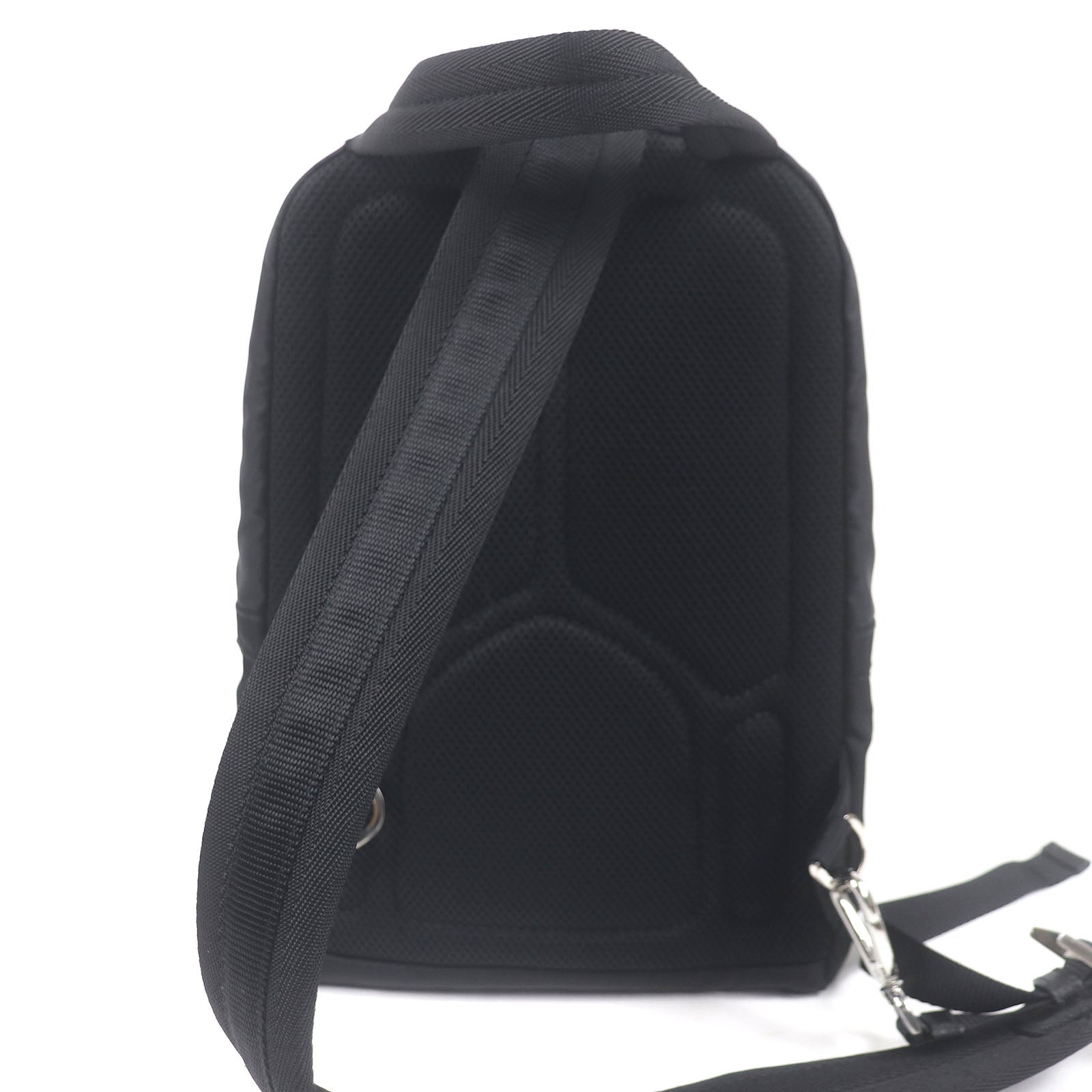 Prada Triangle Sling Bag Nylon Logo Crossbody Bag