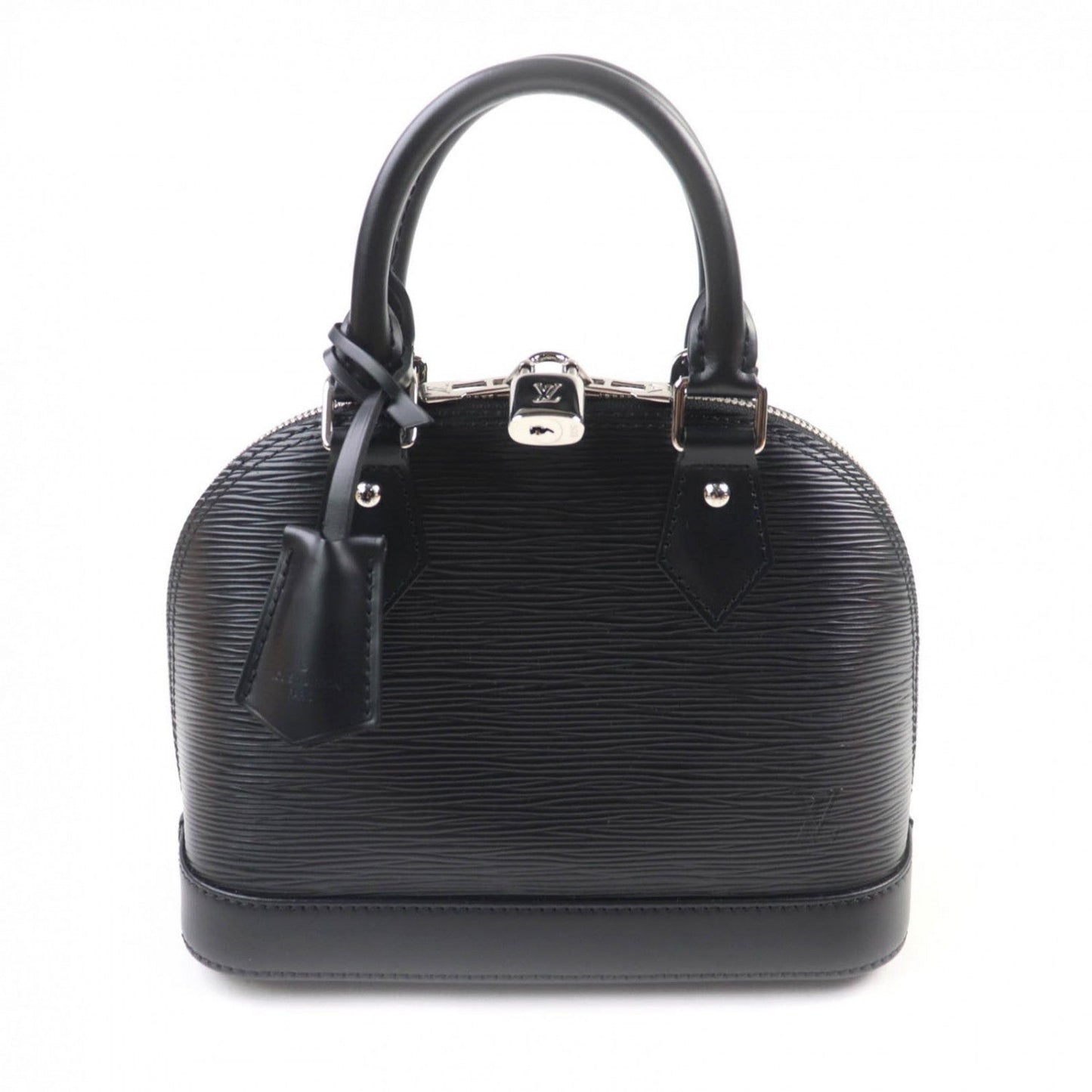 Louis Vuitton M24645 Epi Noir Alma BB Leather Handbag