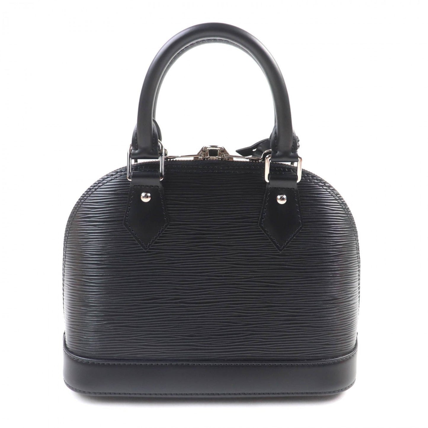 Louis Vuitton M24645 Epi Noir Alma BB Leather Handbag