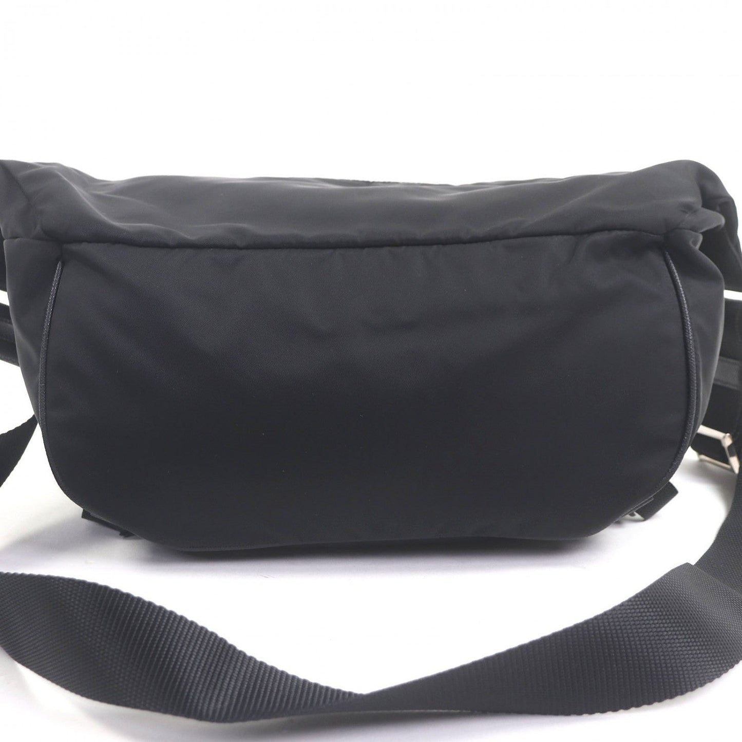 Shoulder Bag Recycled Polyamide Black