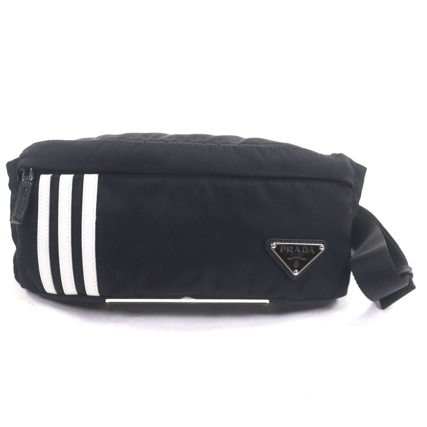 Prada Adidas Re Triangle Sling Bag Nylon Logo Crossbody Bag