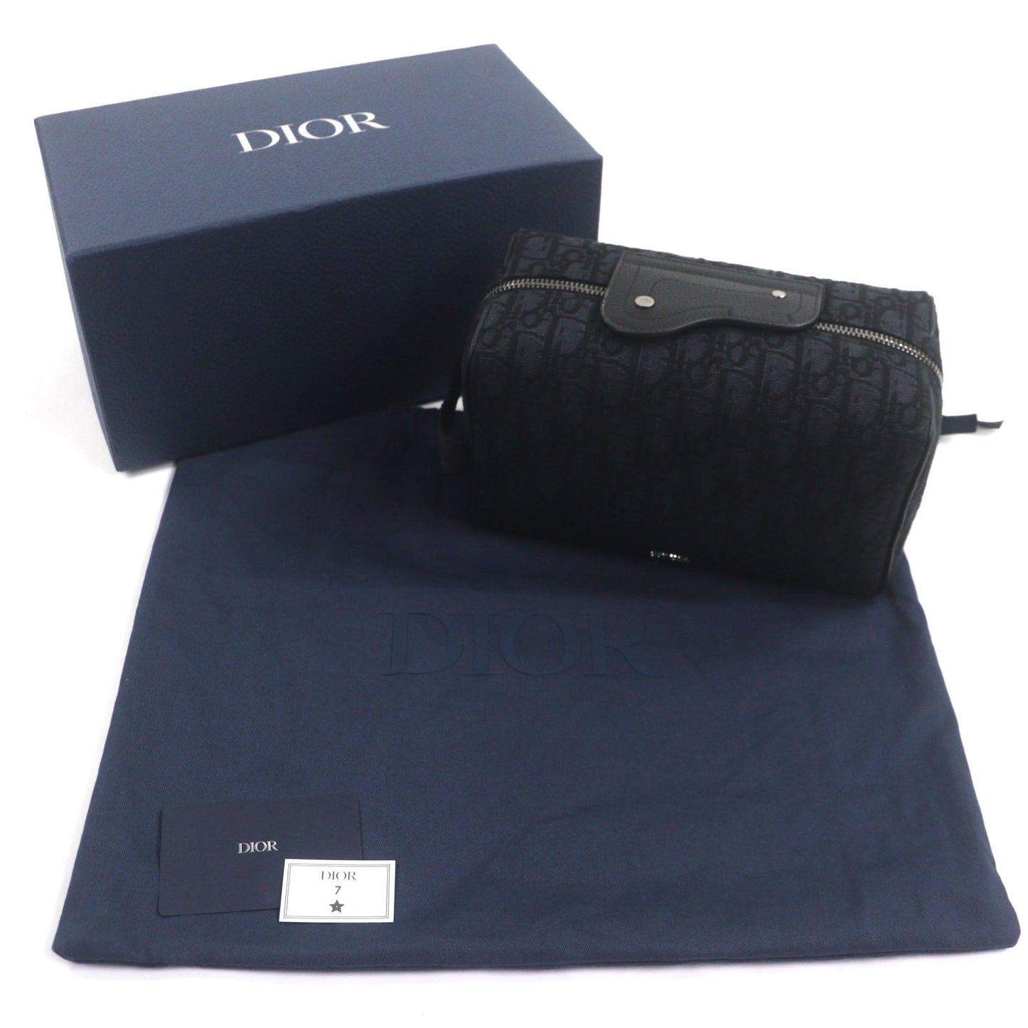 Dior Oblique Rango Clutch Canvas Clutch Bag