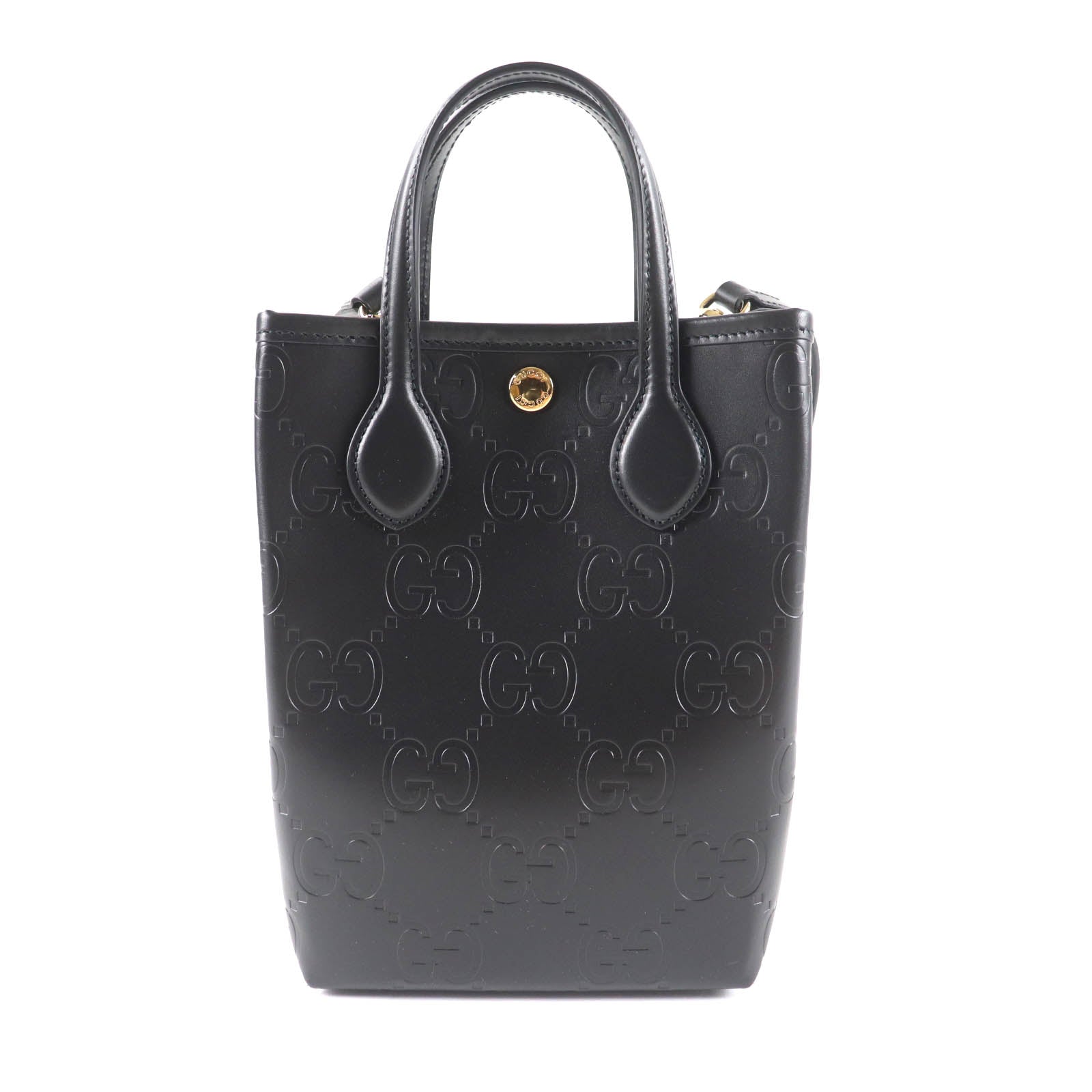 Gucci Super 2Way Shoulder Bag Leather Mini