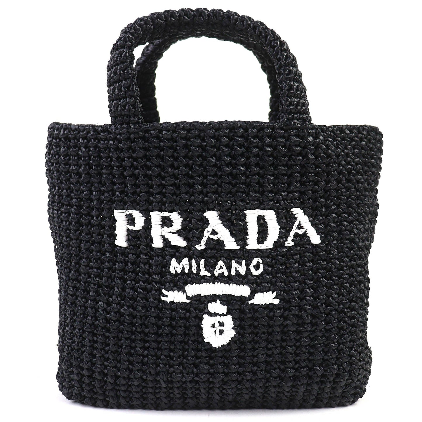 Prada 1Bg422 Tote Bag Raffia