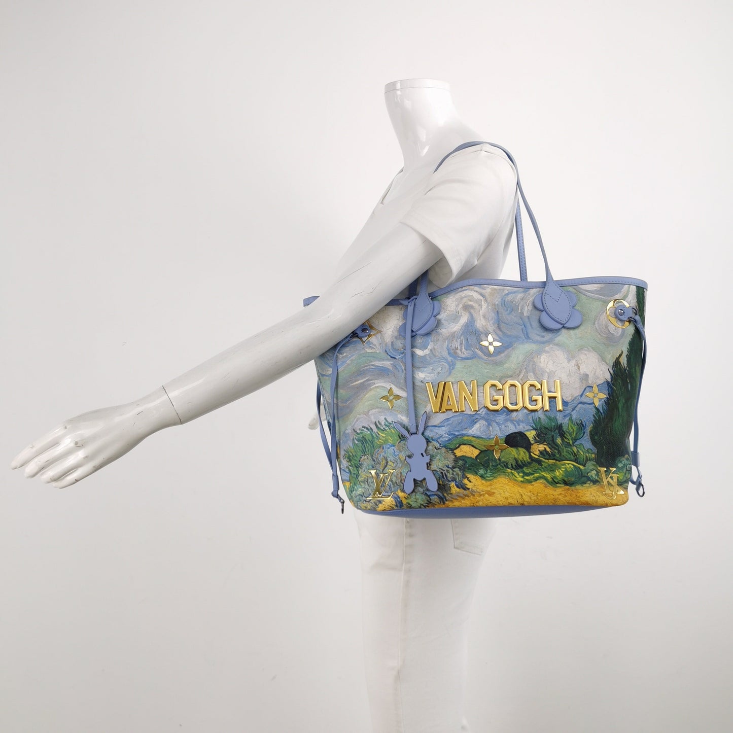 Louis Vuitton x Jeff Koons Masters Van Gogh MM Tote Bag