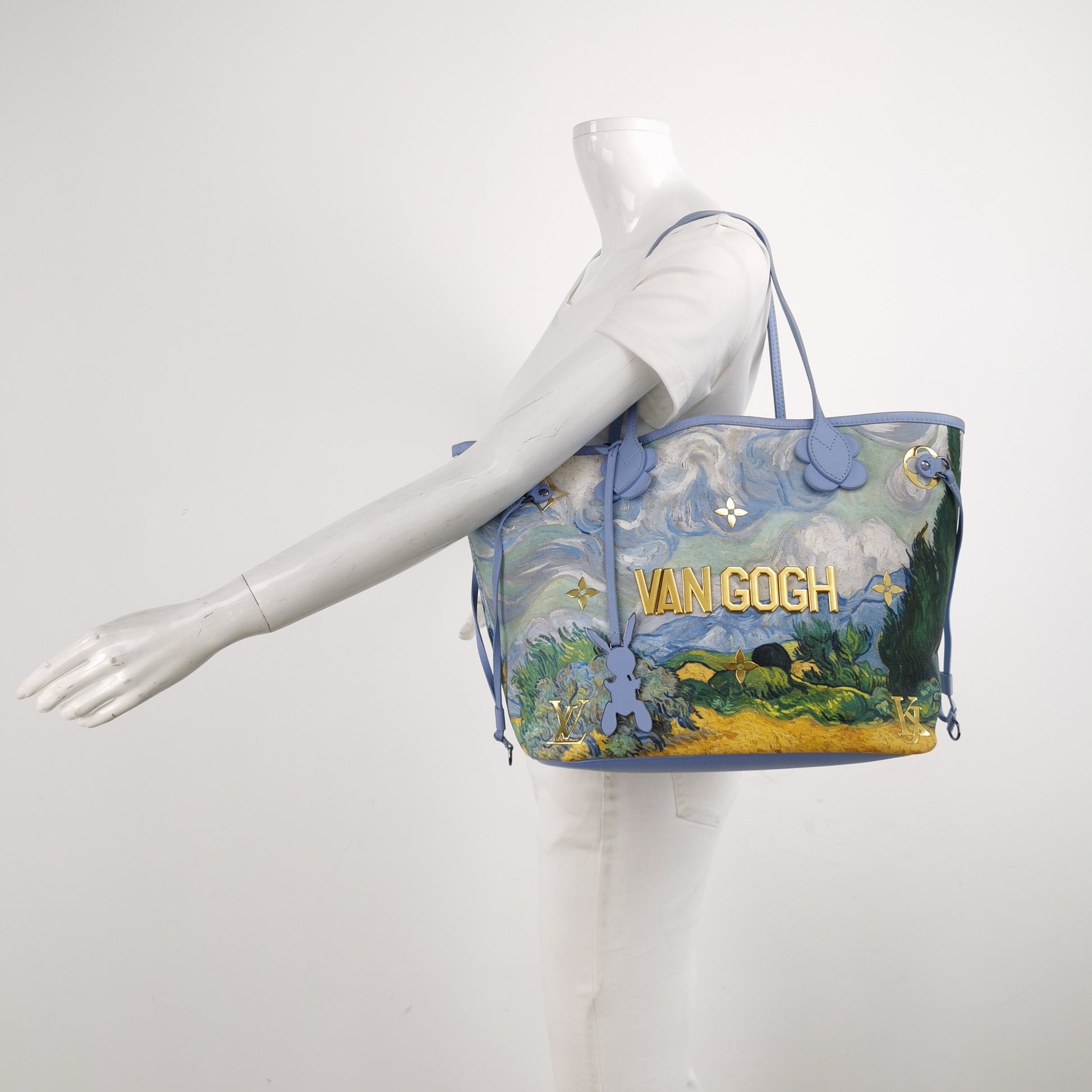Louis Vuitton x Jeff Koons Masters Van Gogh MM Tote Bag