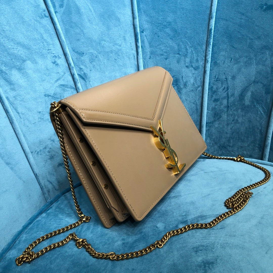 YSL Saint Laurent Cassandra Shoulder Bag Monogram Chain 87In22Cm Ysl 7195
