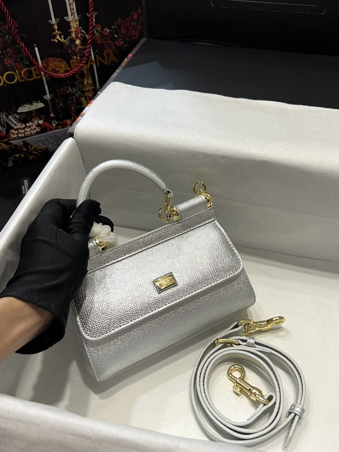 Top Quality Sicily Bag In Dauphine Sitop Small Travel Bag 75In19Cm 2326