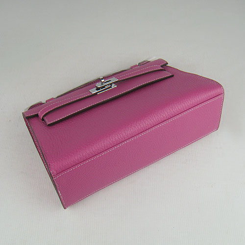 Hermes Luxury Kelly Cm Handbag H Peach Travel Bag