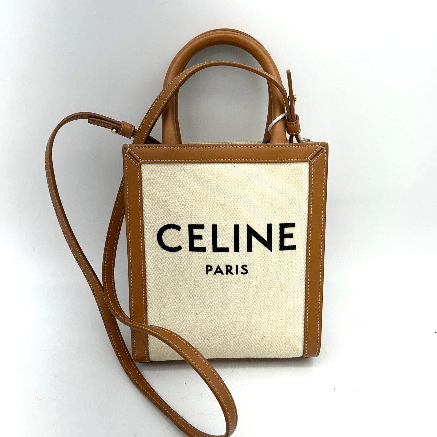 Luxury Vertical Cabas Totes, Handbags Brown Mini Tote Bag