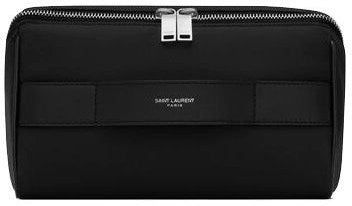 YSL Saint Laurent Saint Laurent Trending Men Print Cube Pouch Logo Travel Bag