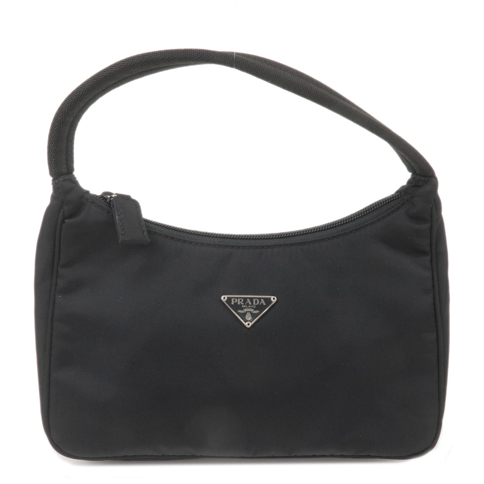 Prada Prada Logo Nylon Hand Bag Shoulder Bag Pouch Mv515 36745 3