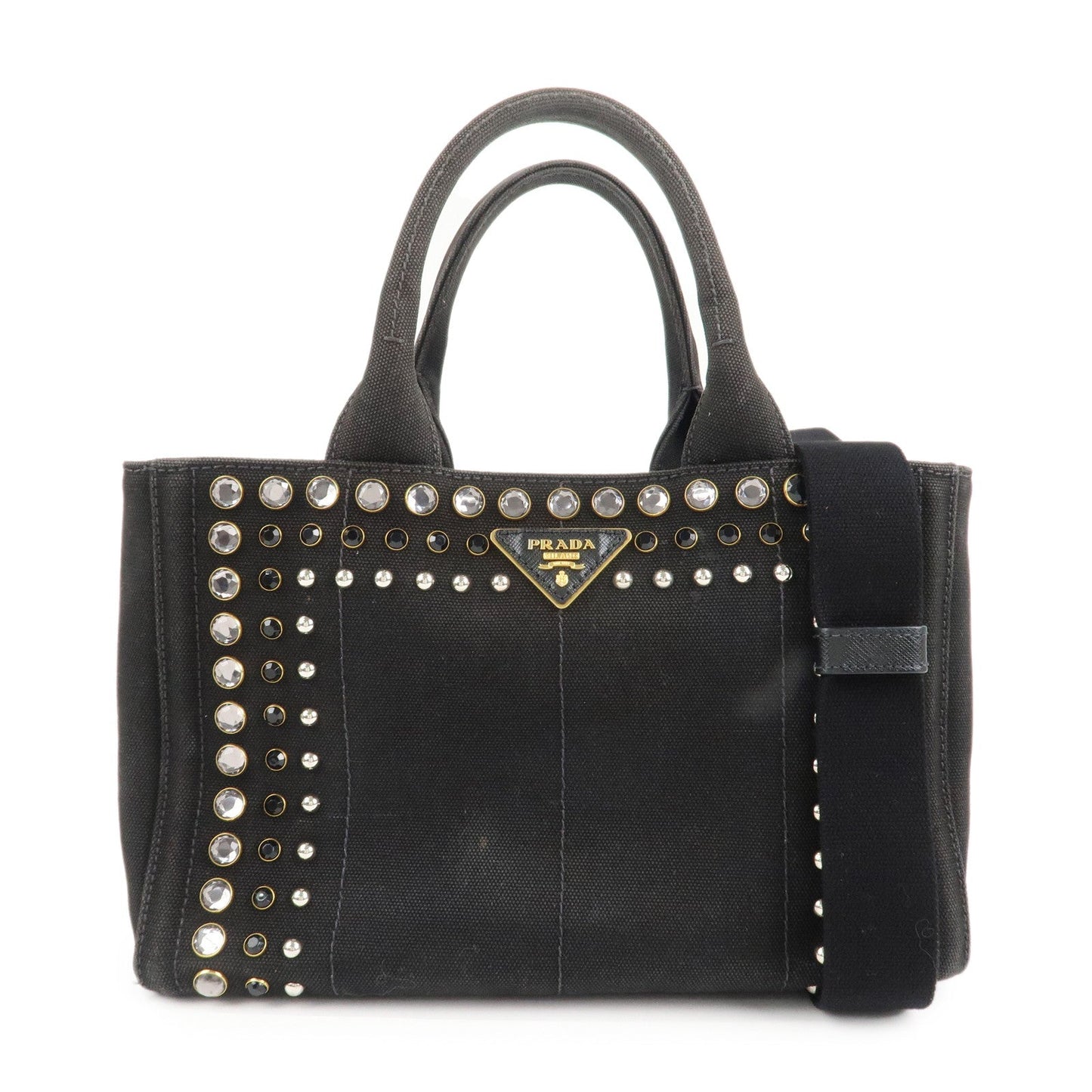 Bag Canapa Bijoux 2Way Bag d Canvas Black Mini Mini Bag