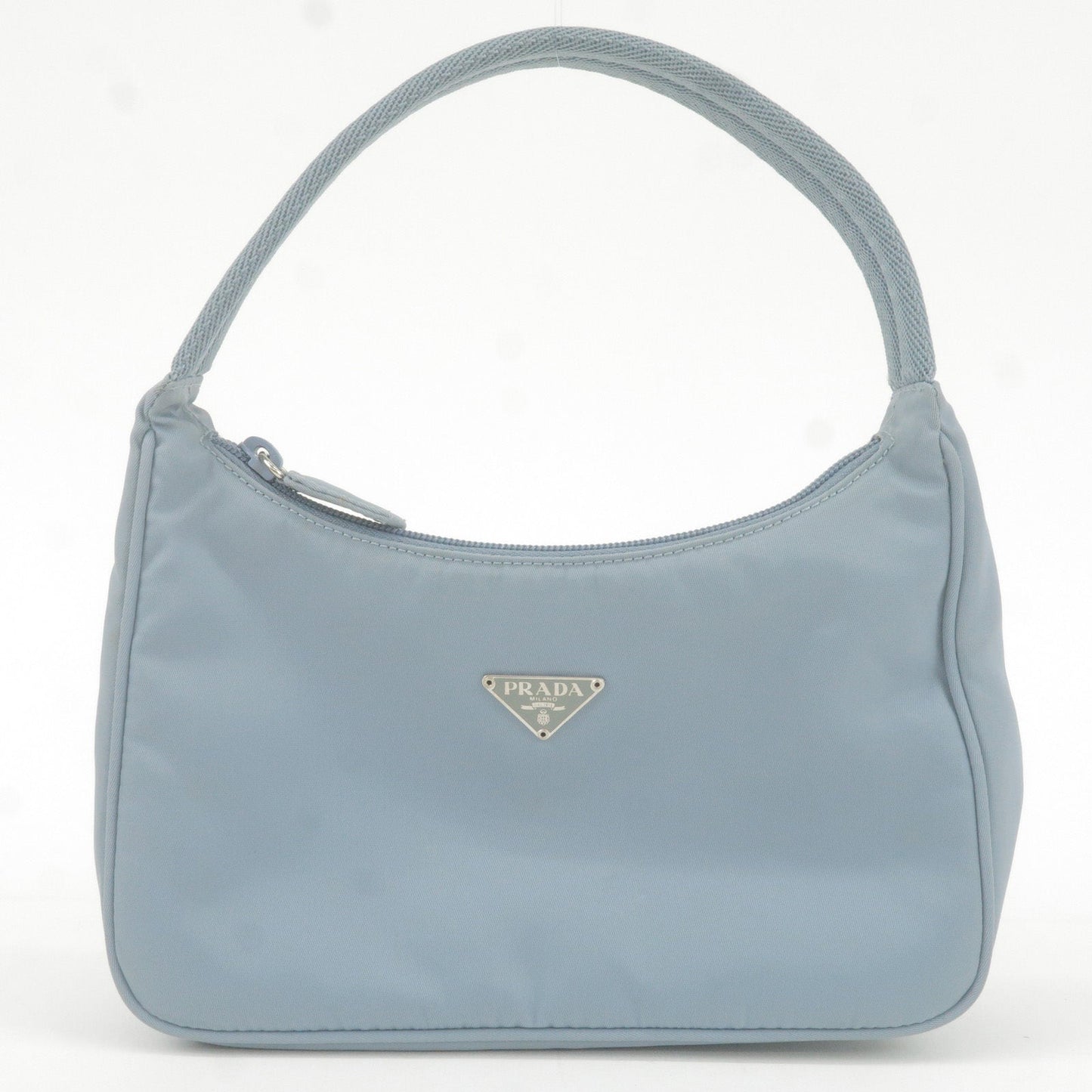 Prada Prada Logo Nylon Canvas Hand Bag Pouch Purse Travel Bag