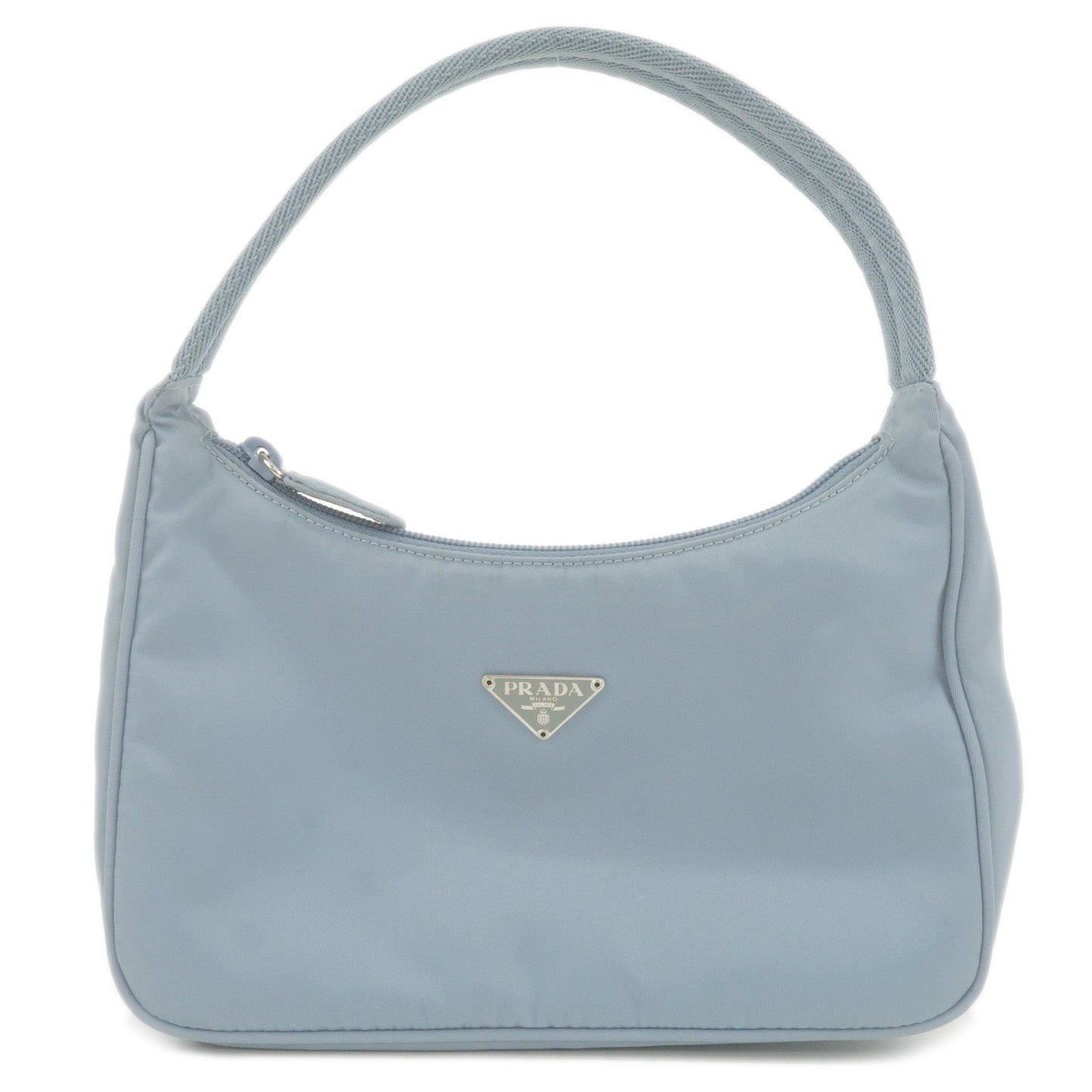 Prada Prada Logo Nylon Canvas Hand Bag Pouch Purse Travel Bag