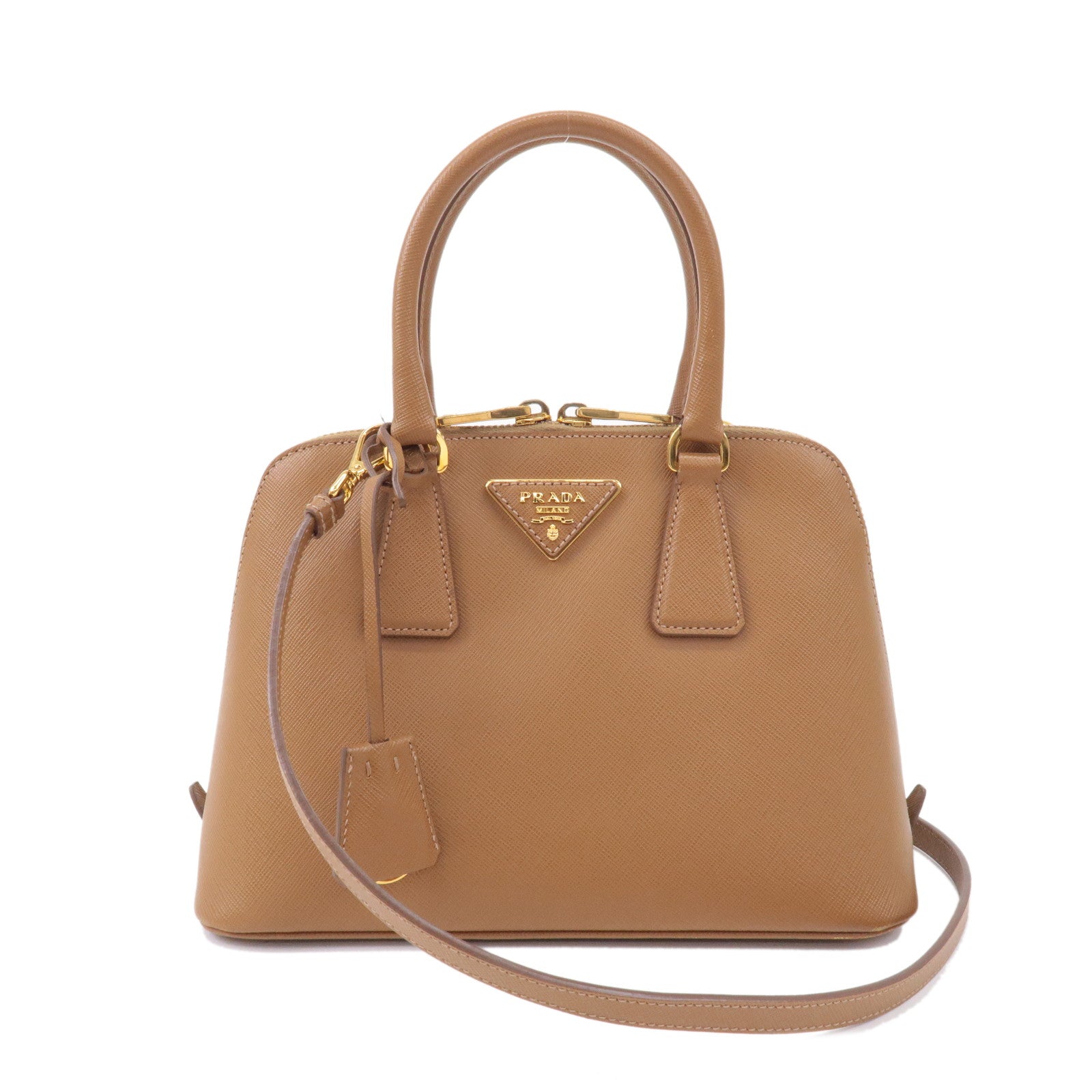 Prada Prada Logo Leather 2Way Bag Hand Bag Shoulder Shoulder Bag