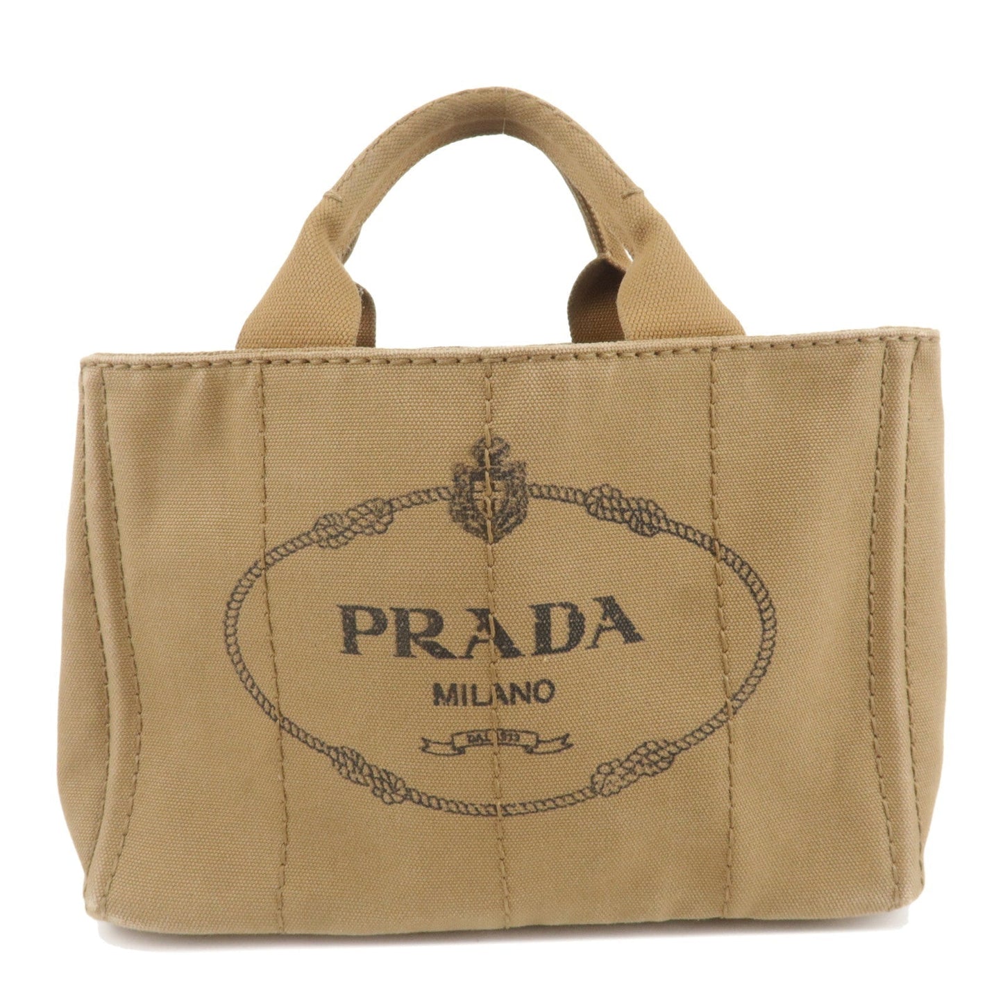 Prada Prada Canapa Mini Canvas 2Way Bag Shoulder Bag B2439G 36857 2