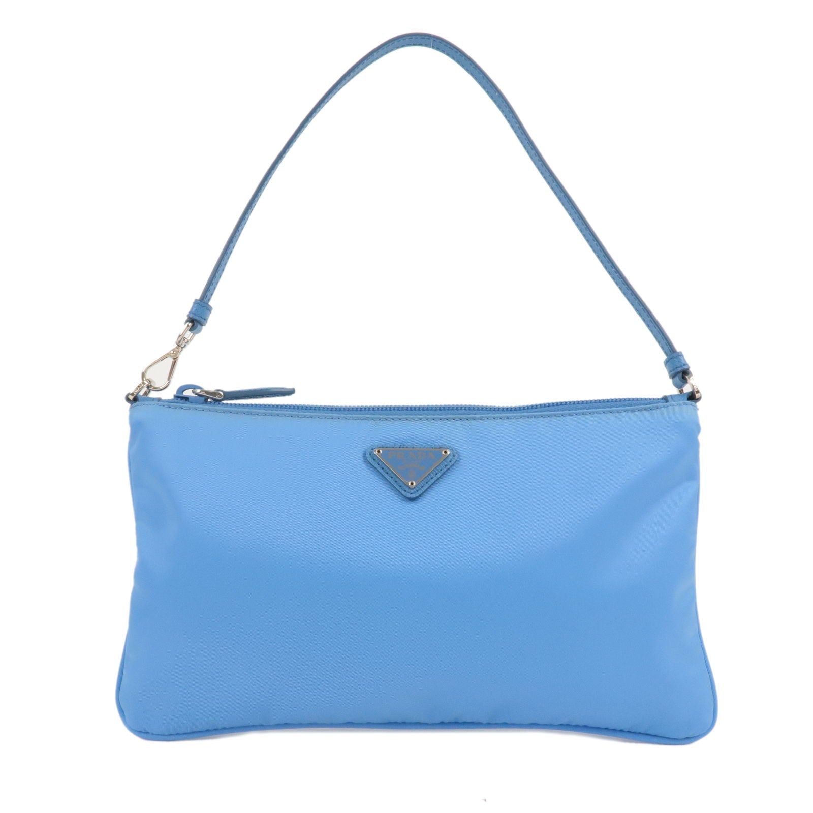 Prada Prada Logo Nylon Leather Hand Bag Shoulder Bag