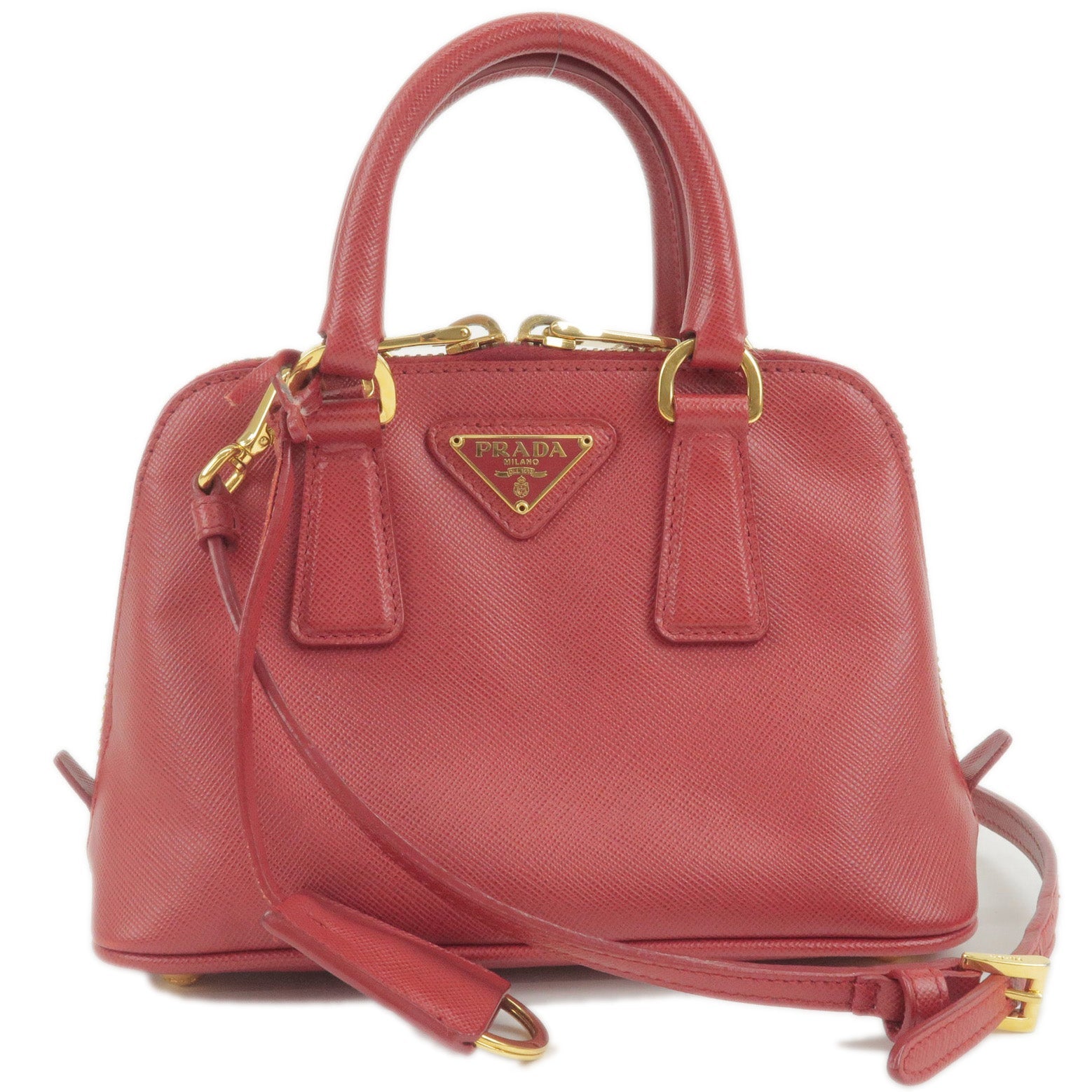 Prada Prada Leather Promenade Mini 2Way Bag Shoulder Bag