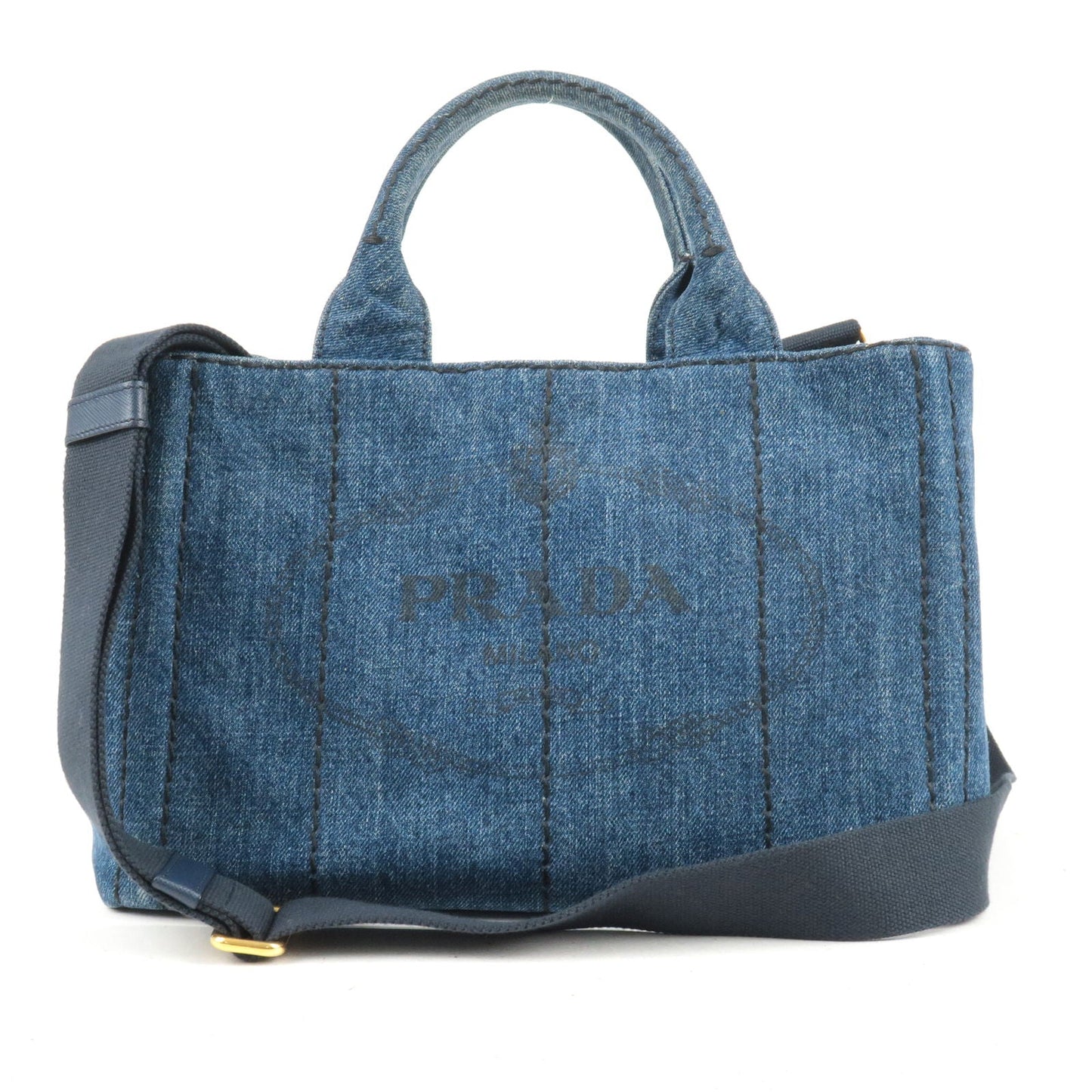 Prada Prada Logo Canapa Mini Shoulder Bag Hand Bag