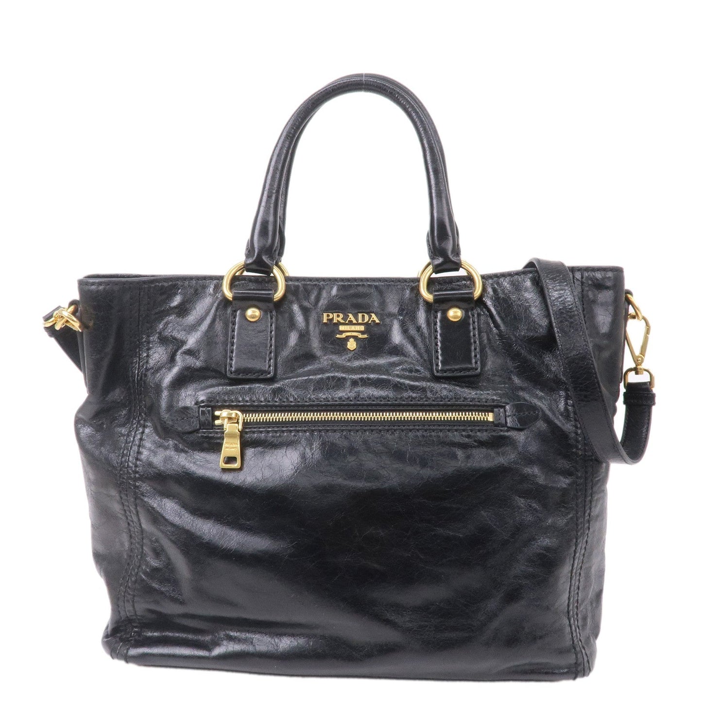 Prada Prada Leather 2Way Bag Shoulder Bag Hand Bag