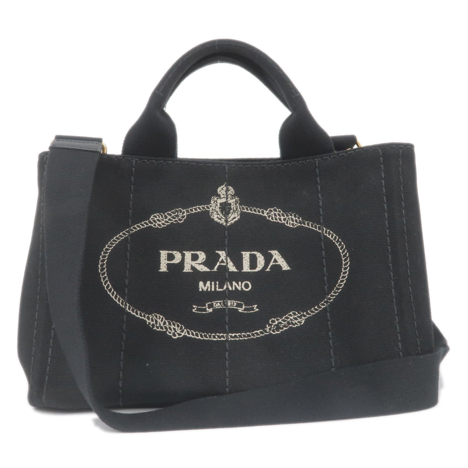 Prada Prada Canapa Mini Canvas 2Way Bag Shoulder Bag