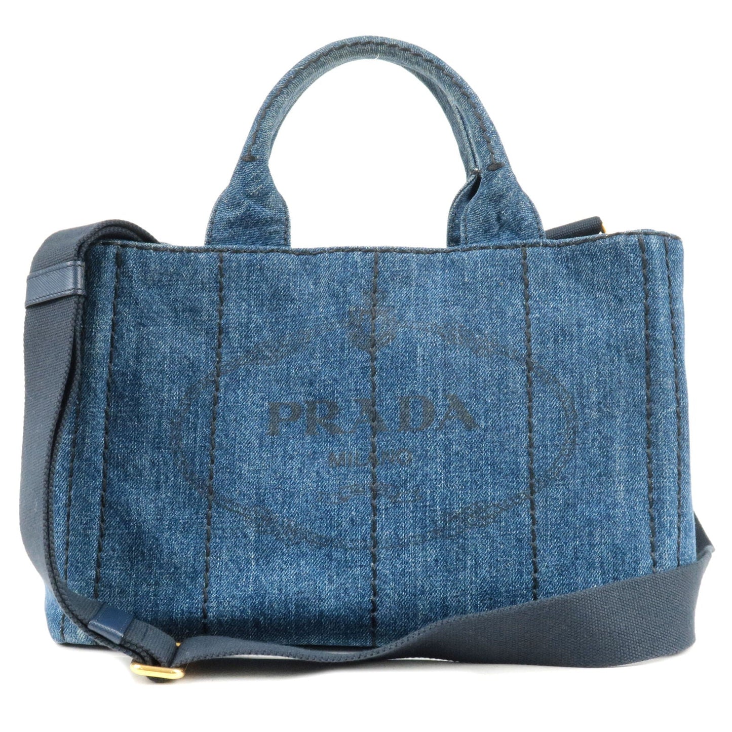 Prada Prada Logo Canapa Mini Shoulder Bag Hand Bag