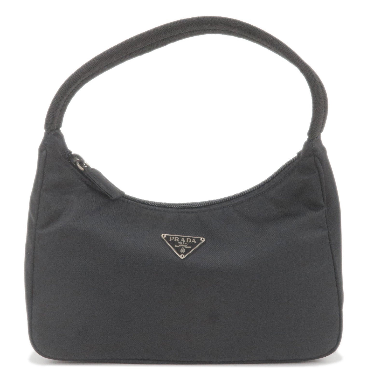 Prada Prada Nylon Pouch Hand Bag Mini Bag Purse Travel Bag
