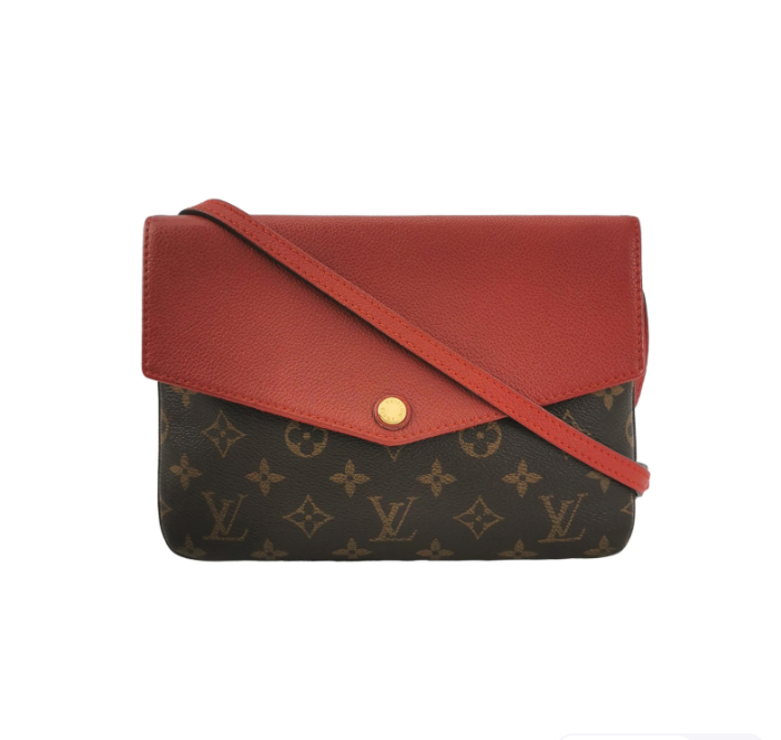 Louis Vuitton (LV) Twice Bag Red 250207781053054