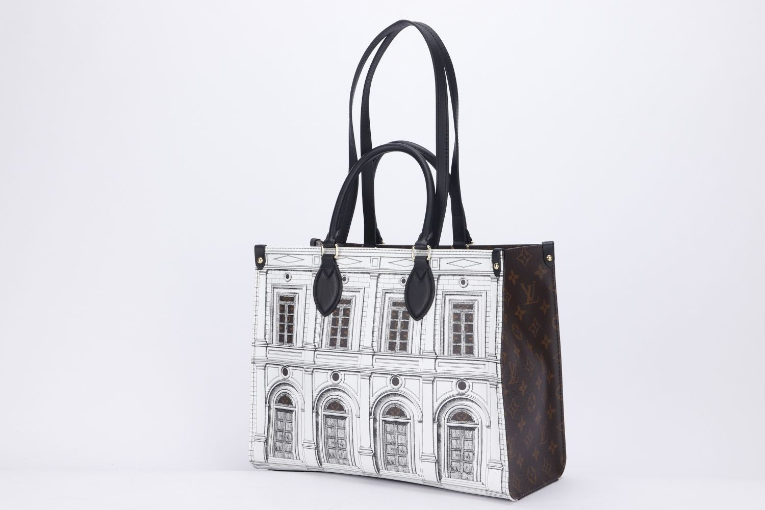 Louis Vuitton On The Go Fornasetti Capsule Collection (M59264) MM Size, with Dust Cover