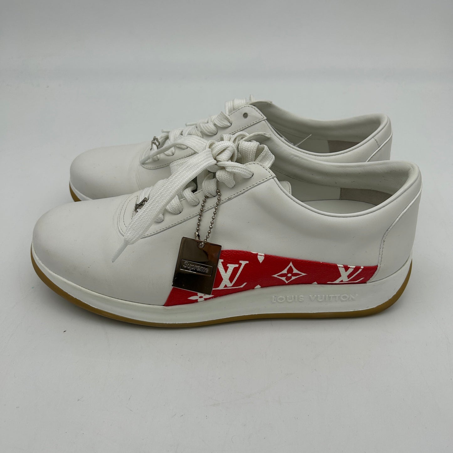 Louis Vuitton X Supreme - White Trainer US Men's Size 8 Luxury Handbag
