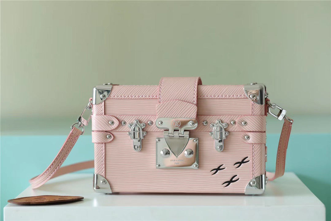 Top Quality Petite Malle Epi Light For Pink Crossbody Bag