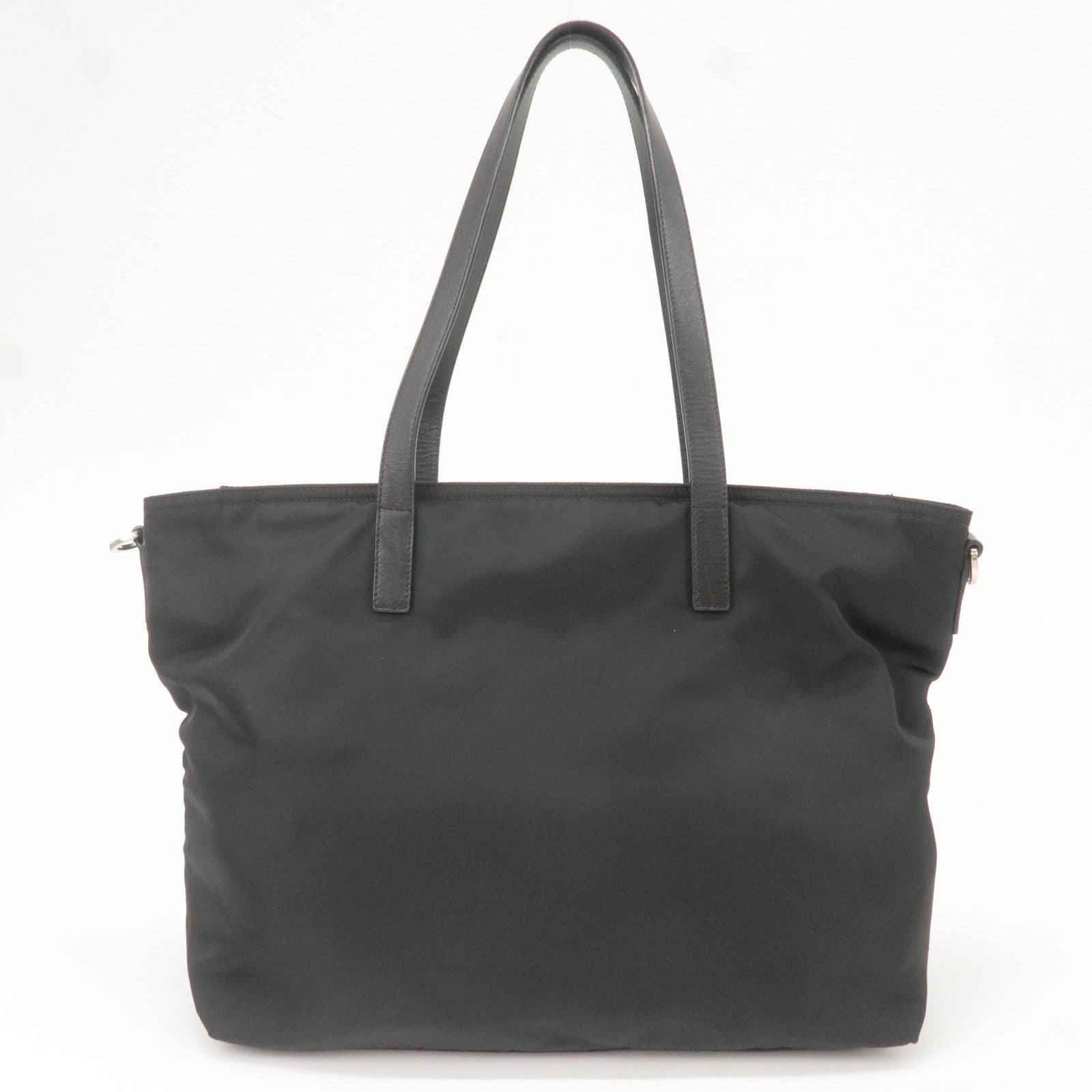Prada Prada Logo Nylon Leather Tote Bag Shoulder Bag Br4842 36725 9