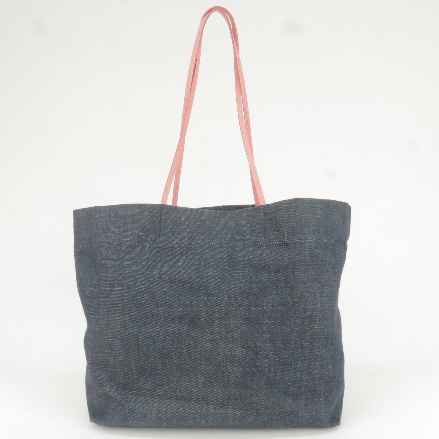 Prada Prada Logo Leather Tote Bag Hand Bag With