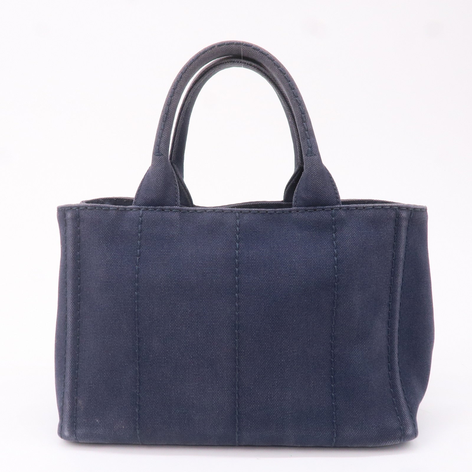 Prada Prada Canapa Mini Canvas 2Way Tote Bag Hand 1Bg439 36890 3