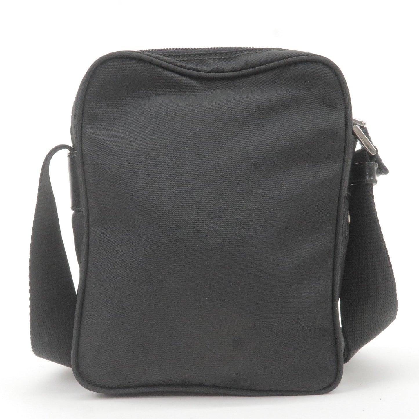 Prada Prada Logo Nylon Leather Shoulder Bag Nero Black Bt0169 36102 10