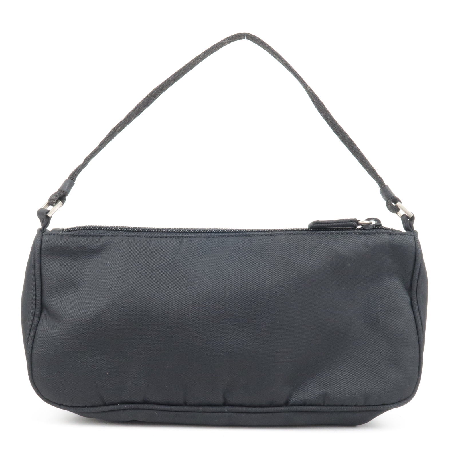 Prada Prada Logo Nylon Hand Bag Pouch Purse Mini Travel Bag