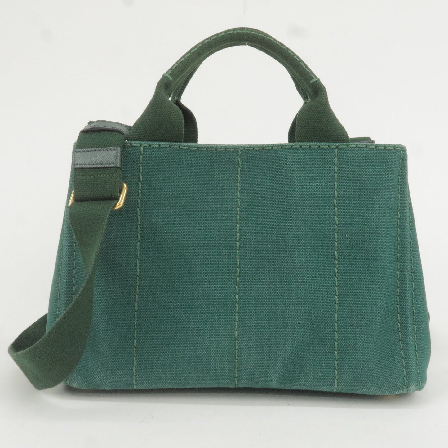 Prada Prada Canapa Mini Canvas 2Way Bag Shoulder Bag B2439G 35689 2