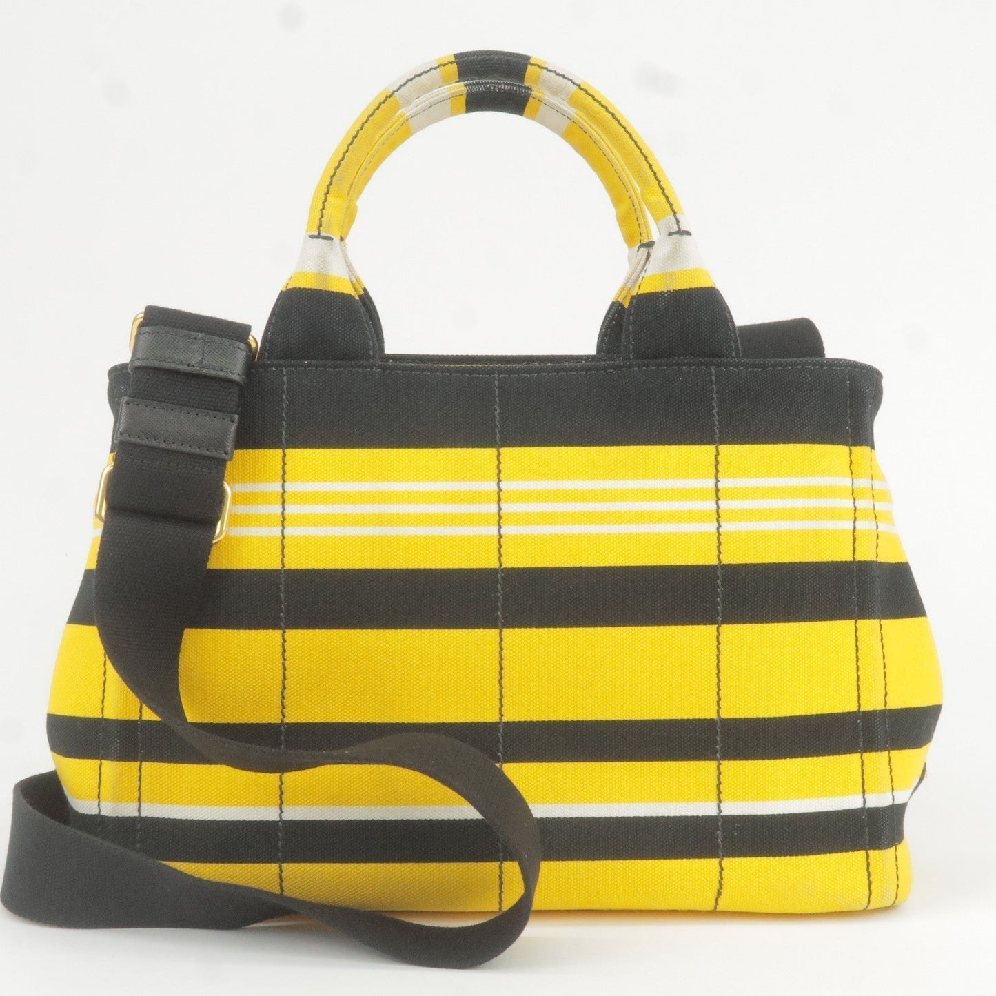 Prada Prada Canapa Mini Canvas 2Way Bag Shoulder Bag B2439B 35888 18