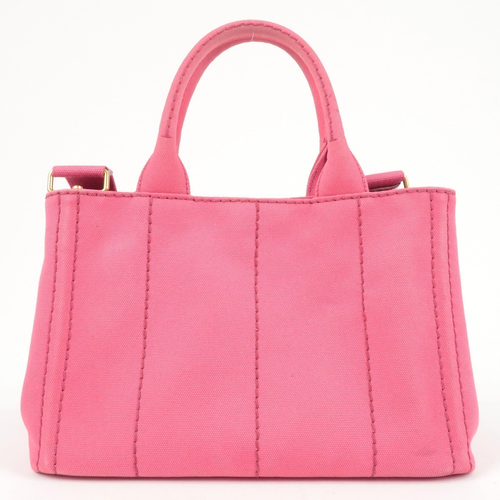 Prada Prada Logo Canapa Mini Canvas 2Way Tote Bag 1Bg439 36781 15