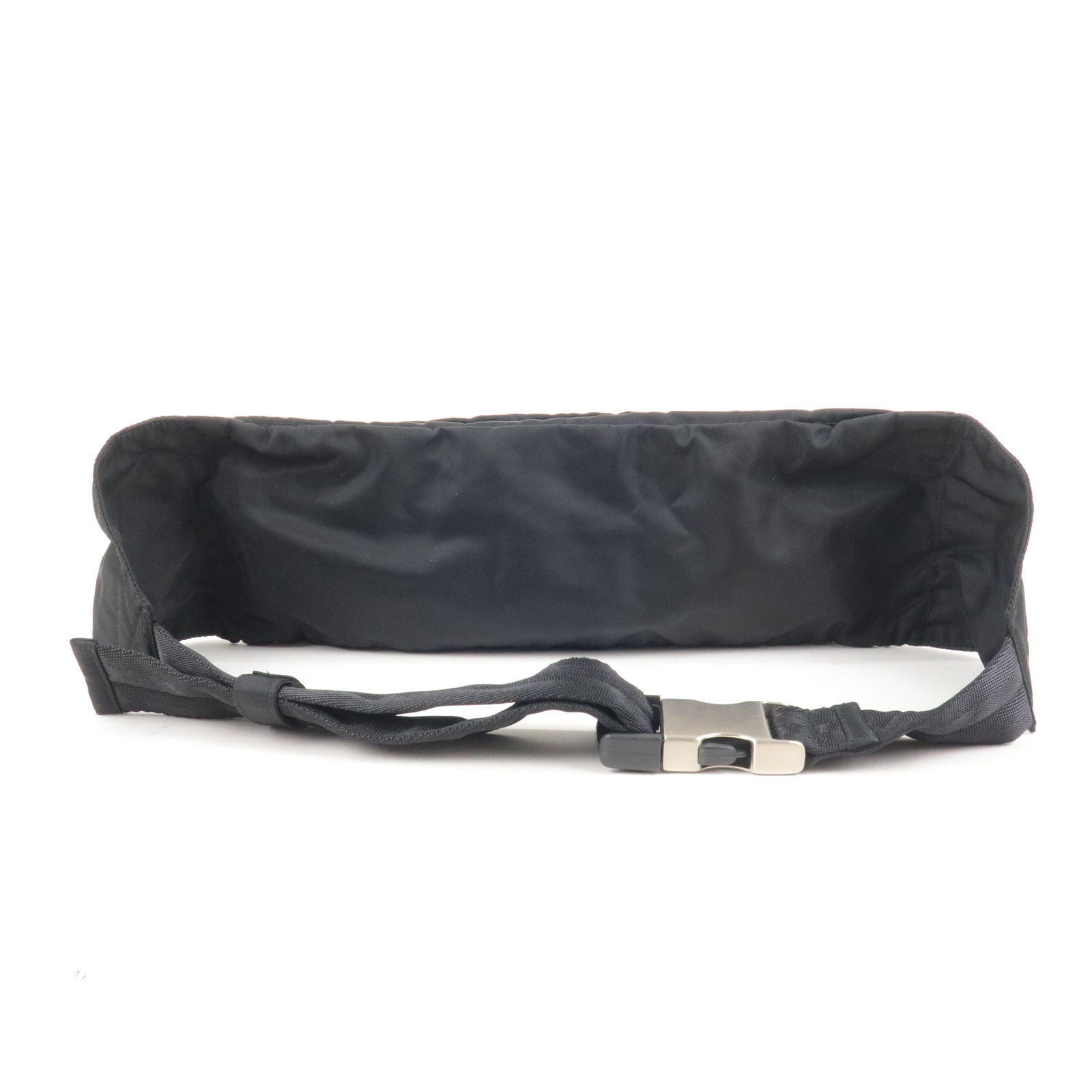 Prada Prada Logo Nylon Leather Waist Bag Fanny Pack Travel Bag