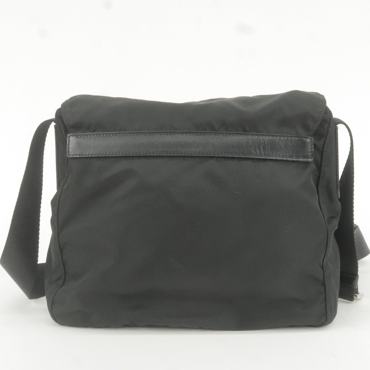 Prada Prada Logo Nylon Leather Shoulder Bag Hand Bag Bt8994 35858 12