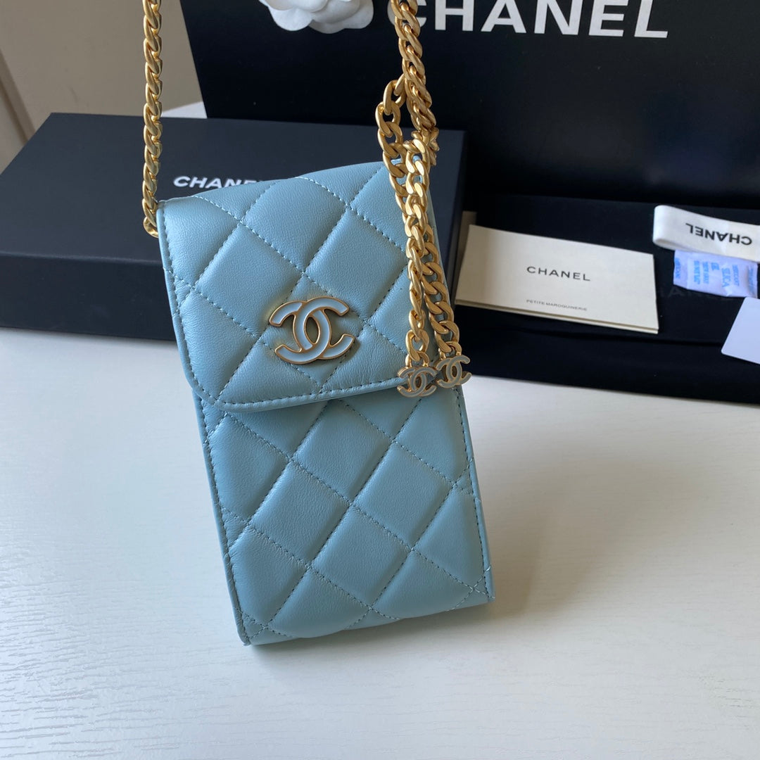 Chlphone Holder Bag For Women Blue Travel Bag