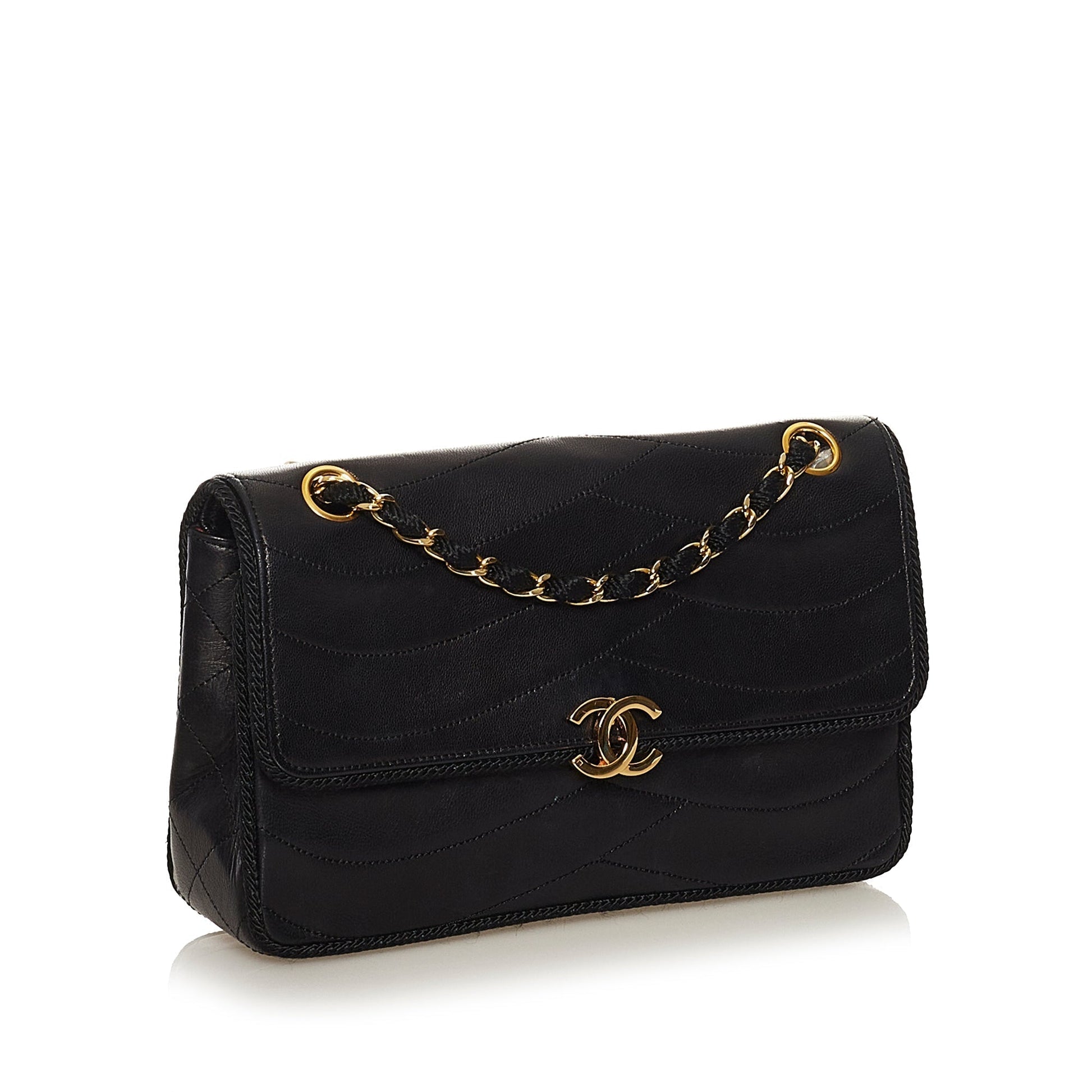 Chanel Matelasse Lambskin Leather Flap Bag